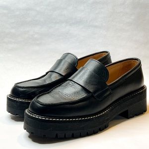& Other Stories Black Chunky Loafers